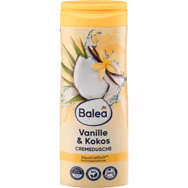 Balea Cream shower vanilla and coconut