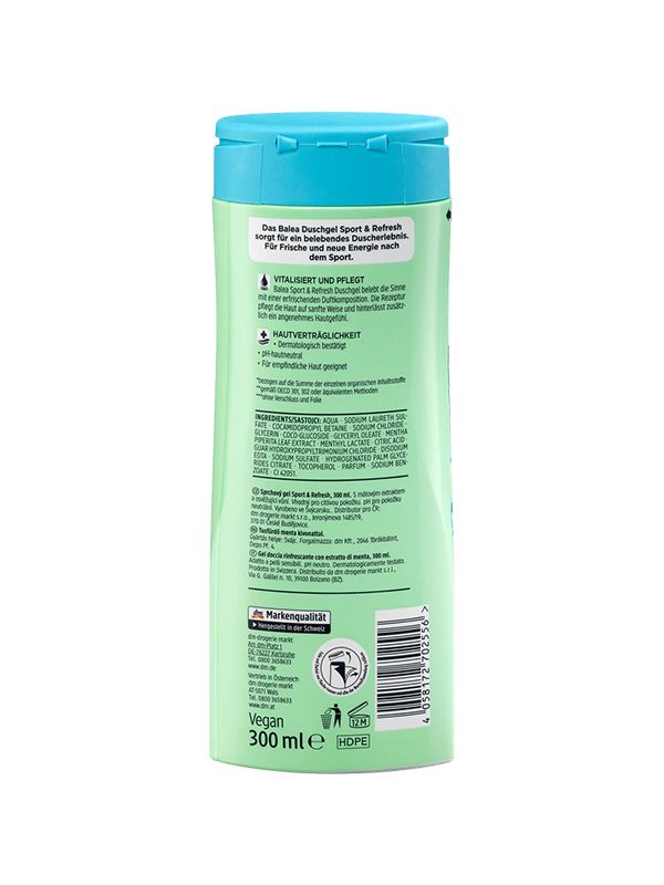 Balea Shower gel Sport & Refresh
