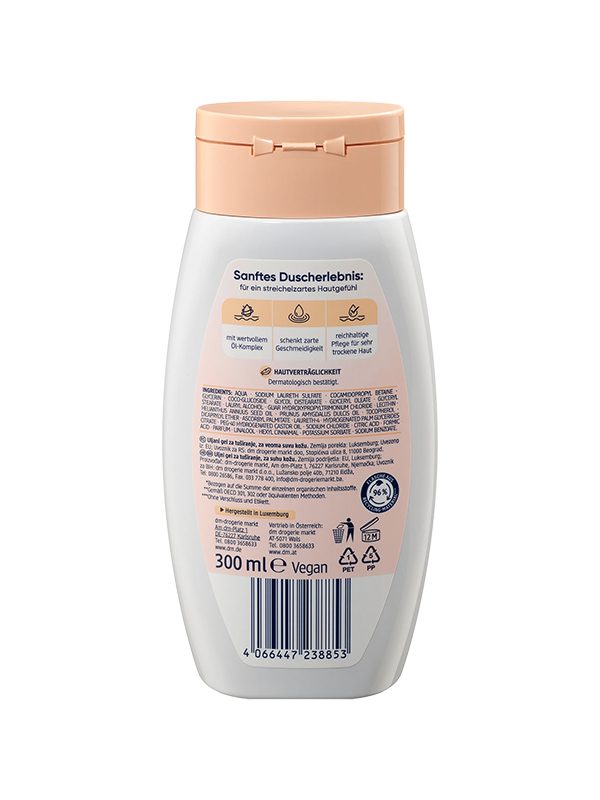 Balea Soft oil shower