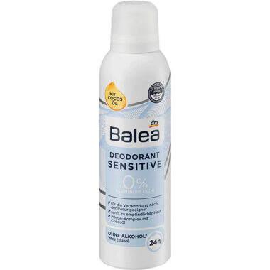 Balea Deospray sensitive deodorant spray