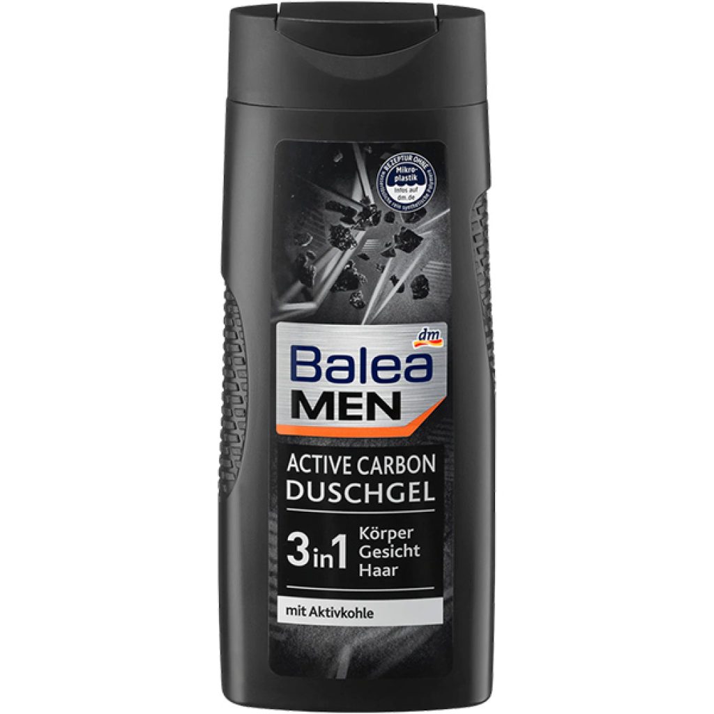 Balea-men Active Carbon shower gel for MEN