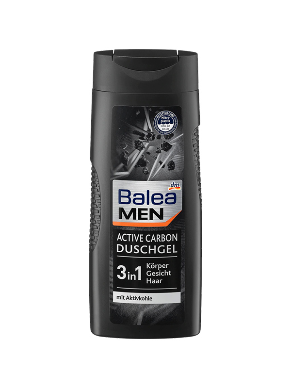 Balea-men Active Carbon shower gel for MEN