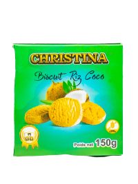 Biscuit à la farine de riz et noix de coco christina