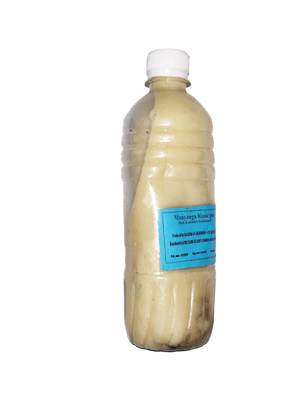 White palm kernel oil - white Manyanga 500ml