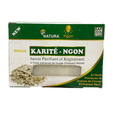 savon purifiant au pistache et beurre de karite Natura