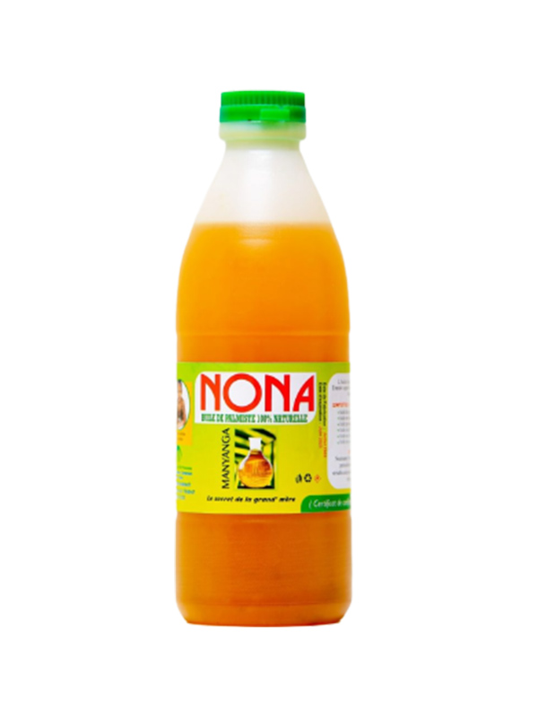 Huile de palmiste blanche ou manyanga blanc nona 500ml