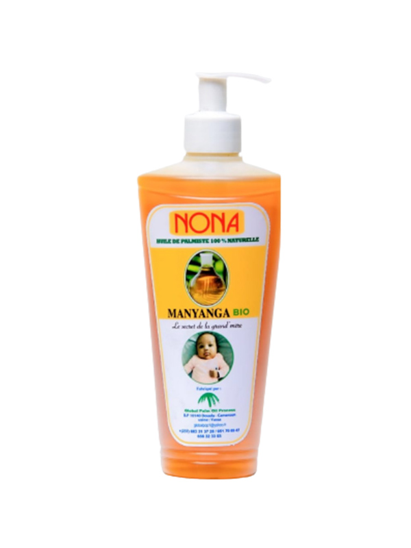 Huile de palmiste blanche bio - manyanga blanc bio Nona 330ml