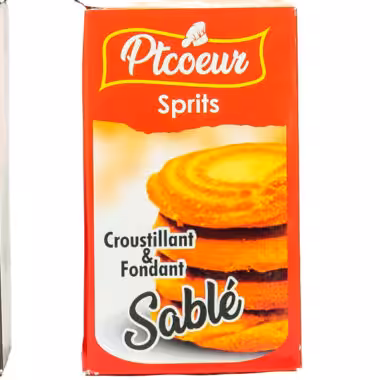 Pt Coeur Sprits sablé 100g