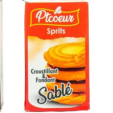 Pt Coeur Sprits sablé