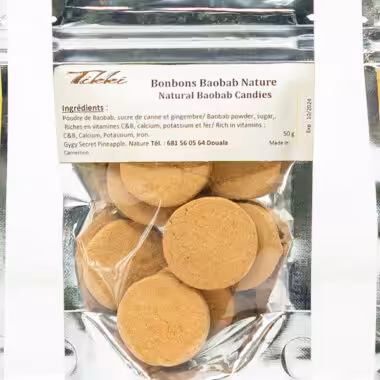 Tikki bonbons galette baobab nature