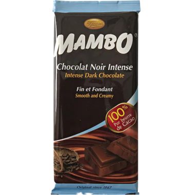 Mambo chocolat intense noire 100g