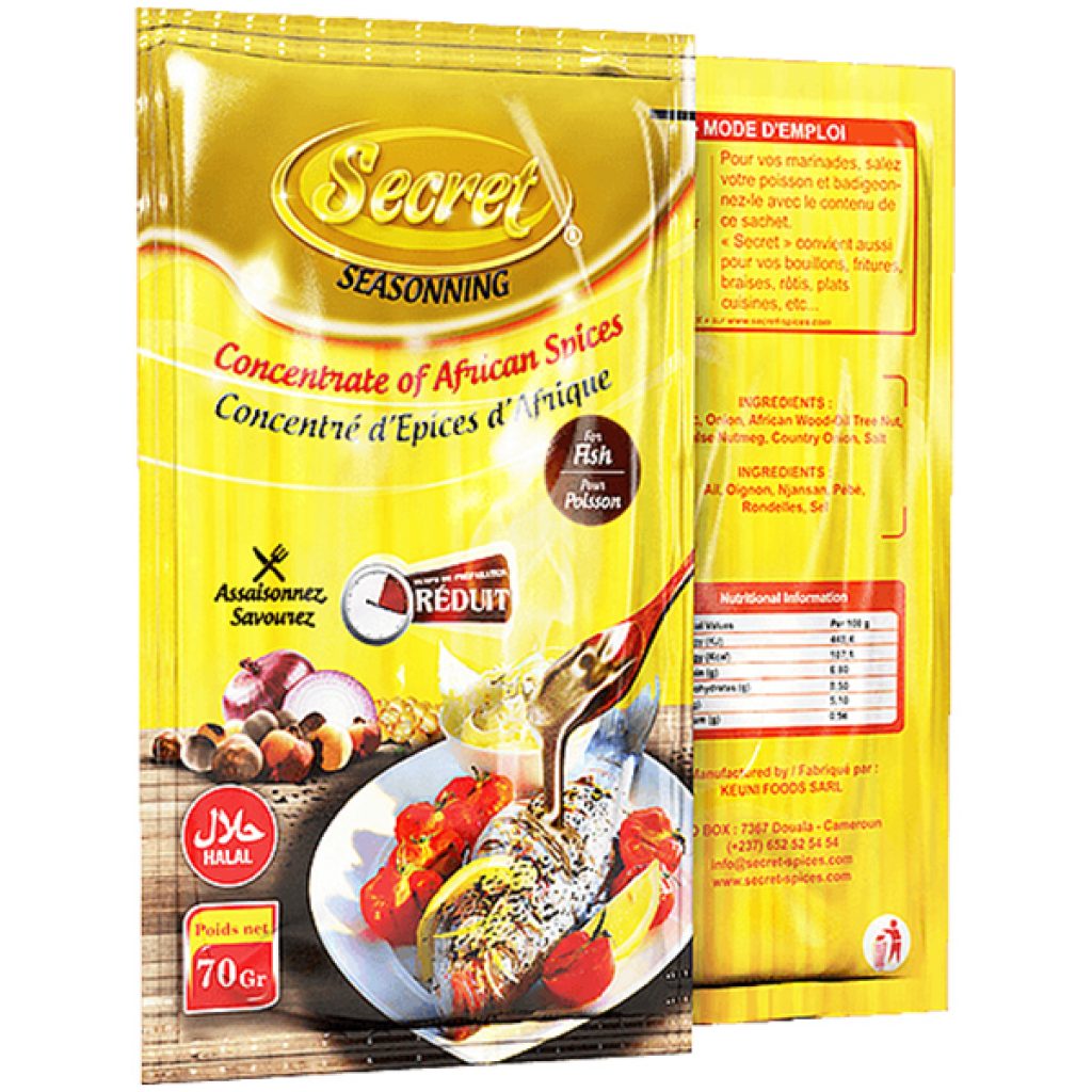 epices poisson secret spices 70g