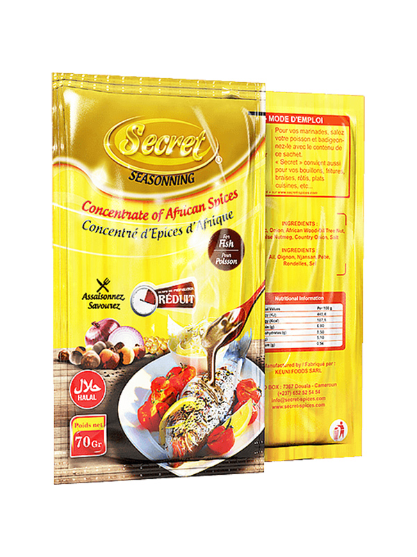 epices poisson secret spices 70g