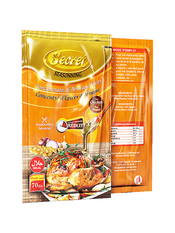 epices poulet secret spices 70g