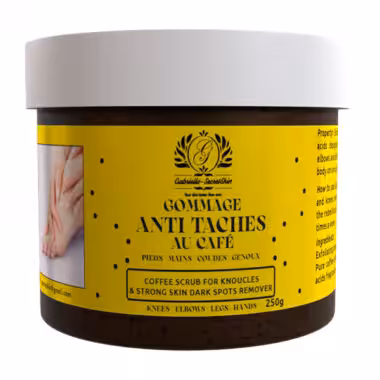 gommage anti tache gabriella skin cosmetics 250g