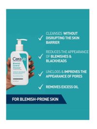 Cerave blemish control cleanser for acne-prone skin
