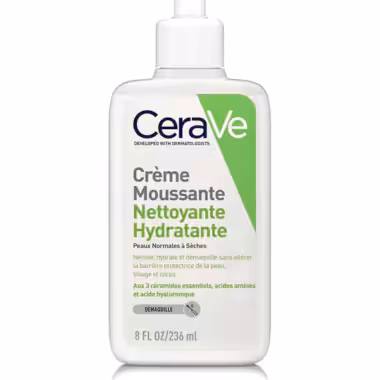 Cerave moisturizing foaming cream