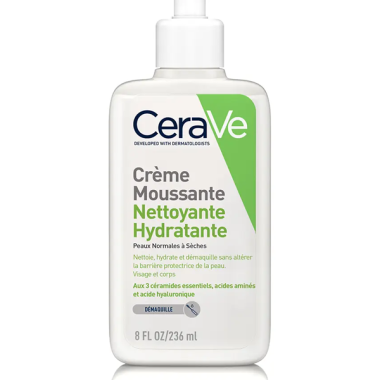 Cerave moisturizing foaming cream