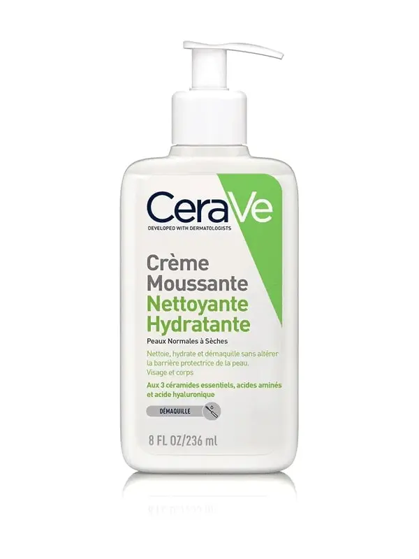 Cerave moisturizing foaming cream