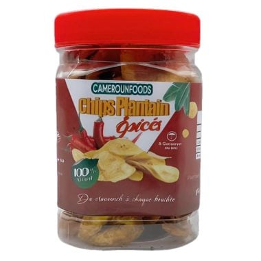Sweety spicy plantain chips 100g