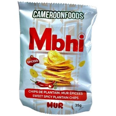 Sweety spicy plantain chips 35g