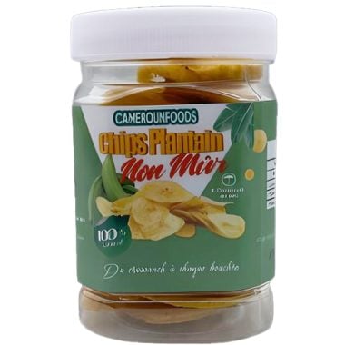 unripe plantain Chips 100g